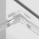 External Corner Connector for the built-in track system Technical tra004OCL-22W, 10x10x8.5 cm, white color