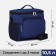 Tarmosumka with zipper, 10.5 l, blue color