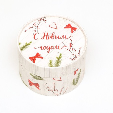 A set of boxes 3 B1 "Happy New Year" 16 x 10, 14 x 9, 13 x 8.5 cm-5