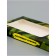 Gift box for tiles of chocolate, with a window, a "real man", 17.1 x 8 x 1.4 cm