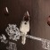 Key closed "Early in the morning" 26.5x31.5 cm nut