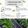 Mulching material, with perforation, 10 × 0.8 m, density 80 g/m², spanbond with UV stabilizer, black, Greengo, economy 30%
