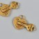 Magnetic metal lock "Key and lock" gold 2.3x3.4x0.5 cm