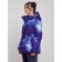 Ski jacket female winter, size 58, blue color