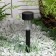 Garden lamp on the solar battery "cylinder", 4.5 × 30 × 4.5 cm, 1 LED, glow white
