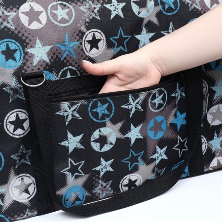 Bag - Animal carrying "Print", size L, 47 x 29 x 33 cm, stars-5