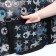 Bag - Animal carrying "Print", size L, 47 x 29 x 33 cm, stars