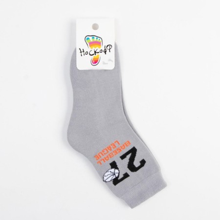 Noski children's terry, the color is light gray, size 20-22-3