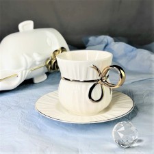 Tea set of Lenardi, porcelain, 300 ml, 12 items
