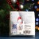 New Year's napkins paper art bouquet "Santa Claus", 2 layers, 20x20 cm, 30 pcs