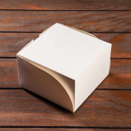 Packaging for 4 mini-driving white with a window, 13 x 13 x 8 cm-3