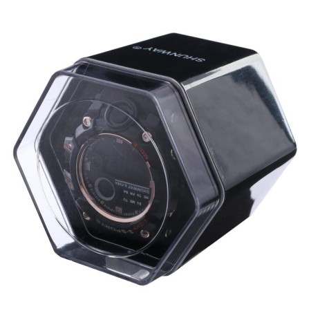 Watch of Electronic Electronic SHUNWAY S-708A, D = 4.5 cm-3