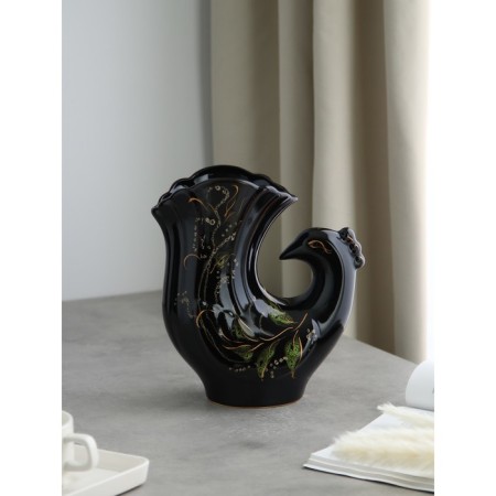 Ceramic VAZA "Dove", desktop, 25 cm, mix-14