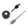 A set for installing the cut locks of the tundra, a frail drill 22 mm, a ring saw 54 mm