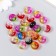 Beads for creativity plastic "Ranes translucent" colored 20 grams 0.8x1.4x1.4 cm