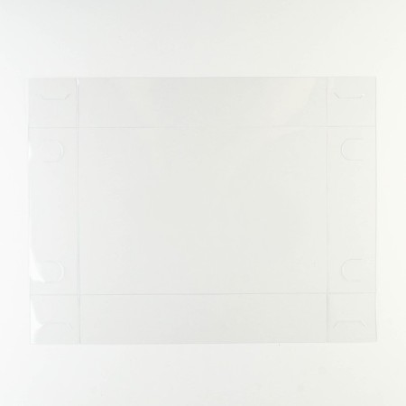 Cookie box, confectionery packaging with PVC lid, “marble”, 20 x 30 x 8 cm-4