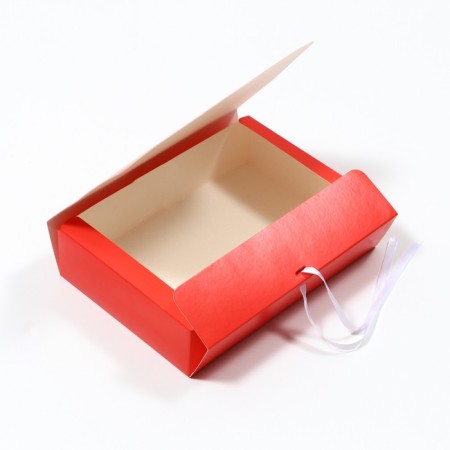 The box is folding, red, 21 x 15 x 5 cm-1