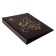 Album for coins on rings, optima format 230 x 265 mm Calligrata "map", includes up to 20 sheets, PVC cover, brown
