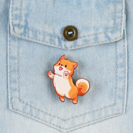 Wooden icon "Pesik", 3.4 x 3.5 cm-4