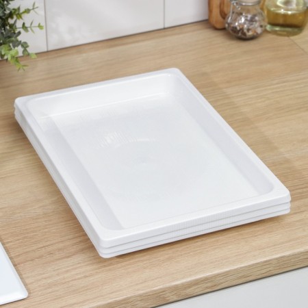 A set of trays for freezing dumplings, 36 × 25 × 3 cm, 3 pcs, color mix-2