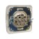Single Luazon Lighting "Orion", 10 A, hidden, without salary, white