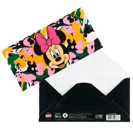 Money envelope, 16.5x8 cm "Happy Birthday!", Minnie Mouse-1