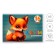 Album for drawing A5, 16 sheets on the clip "fox" paper cover, block 100 g/m2