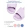 Slippers with a massage effect, open nose, size 38-39, purple color