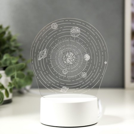 Cosmos lamp LED RGB from the network 9.5x13x17.5 cm Risalux-3