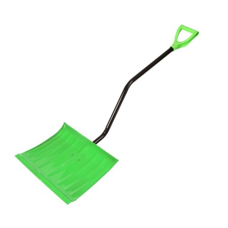 Metal shovel, 470 × 350 mm, with a metal bar, steel show-5
