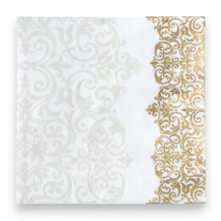 Paper napkins Pero Prestige "Versailles", 3 layers, 33x33, 20 pcs.-1