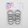 Rings for bags, d = 32 mm, thickness - 3 mm, 10 pcs, silver color