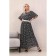 Women's dress, size 48, black color