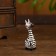 Souvenir tree "Zebra Tasia" 6x2.5x2 cm