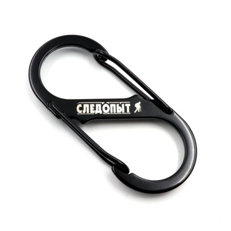 Carabiner "Ranger", 9 cm, double, steel-2