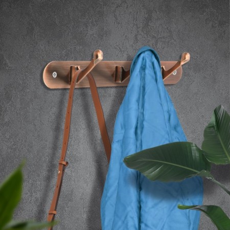 Tundra tundra tundra, metal, three -horn, color copper