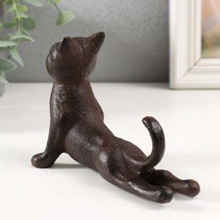 Сувенир чугун "Кот - Приветствие солнца" 16х6,5х10 см-2