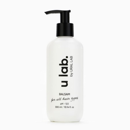 Balm for all hair types, 300 ml, flower aroma, u lab