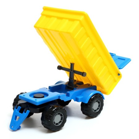 Трактор с прицепом №1 и ковшом «Силач», МИКС-4