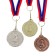 Prize medal 041 diam 3.2 cm. 1 place. The color of evil. With a ribbon