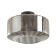 Binga chandelier, 1x60W E27, black color, IP20