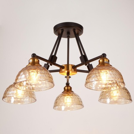 Chandelier 662485/5 E27 40W Black-Bronza 64x64x34 cm Bayerlux-1