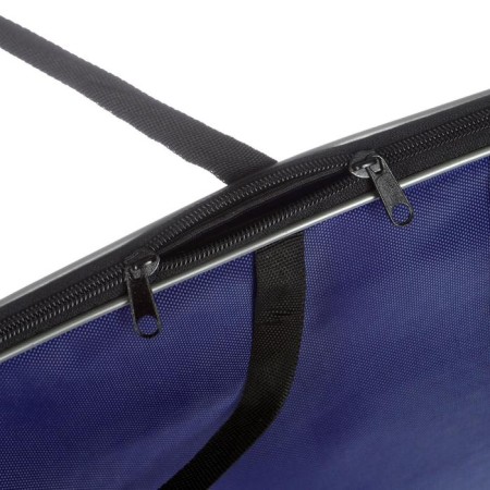 Folder for drawings and drawings A2, 660 x 470 x 50 mm, handles, textile, PDM-5, calligrata blue-3