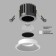 Built-in lamp Technical DL058-12W3K-W ROUND, 80x80x60 mm, LED, 12W, 920LM, 3000K, white color