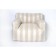 Handwalking chair "Comfort", size 80x90 cm, beige color, horn