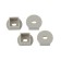 Set of plugs era 1915-3b for the profile LF281 4 through round