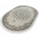 Oval carpet Mashad 1500 G203, size 120x170 cm