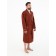 Male robe, Schalka+Kant, size 48, chocolate color, waffle