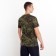 T -shirt male, green color/pixel, size 54