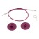 Set: cable 126cm (150 cm), plugs and cable key KNITPRO, 10505